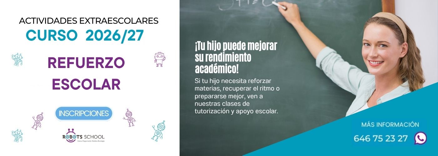 Banner recuerzo escolar curso 2026/27